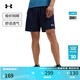 安德瑪（UNDERARMOUR）春夏Tech Utility男子梭織訓練運動(dòng)短褲1385978 藏藍色411 XL