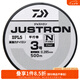 達(dá)億瓦（DAIWA） JUSTRON 釣魚線主線 500米 日本 強(qiáng)拉力尼龍線 漁線 平行卷魚線 【23新款】透明色 500m 2號