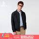 哈吉斯（HAZZYS）男裝 春季簡約男外套立領戶外休閑夾克男ASVZU0CAF01 藏青色NV XL （180/100A 50）