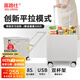 喜路仕購物買(mǎi)菜手拉車(chē)家用小拉車(chē)超市快遞戶(hù)外露營(yíng)推車(chē)高雅灰85L