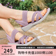 斯凱奇（Skechers）七夕禮物涼鞋女士2025年新款夏季休閑鞋輕便休閑鞋沙灘鞋163524