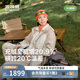 波司登25年疊變機能沖鋒衣鵝絨服女短款三合一防護外套B250331302