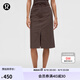 lululemon丨City Sleek 女士高腰半身裙 LW8ALKS 濃縮咖啡色 26