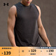 安德瑪（UNDERARMOUR）春夏Tech Vent男子訓練運動(dòng)背心1384290 黑色001 XL