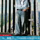 Levi's?SilverTab?25春夏新款男士美式高街破洞寬松直筒牛仔褲 藍(lán)色 31 (32)