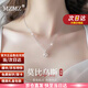MZMZ莫比烏斯鉑金項鏈女pt950白金時尚吊墜情人節(jié)七夕禮物送女友老婆 PT950鉑金項鏈+莫比烏斯吊墜