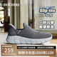 斯凱奇（Skechers）七夕禮物閃穿鞋男鞋夏季透氣休閑健步鞋一腳蹬運動鞋布鞋118306