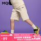 馬騎頓（MQD）【五分褲】男童夏季新品學院風中大童工裝露營山系穿搭休閑褲
