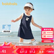 巴拉巴拉女童連衣裙寶寶裙子Polo背心裙2025夏裝洋氣時髦甜美208225111002