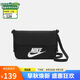 耐克（NIKE）男女斜挎包 單肩包手提包拎包旅行包休閑包CW9300-010黑