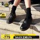 馬丁大夫（Dr.Martens）博士1461 Vegan 秋新款爆款百搭通勤時(shí)尚皮鞋單鞋 黑色 41