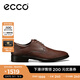 愛步（ECCO）皮鞋男 德比鞋男結(jié)婚鞋商務(wù)正裝皮鞋通勤鞋 適途512734 HL 深棕紅51273401053 40