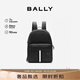 BALLY巴利【七夕禮物】男包牛皮革手提雙肩包背包條紋6238746 黑白條紋