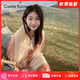 CRANTA KOMEIA圍巾女披肩春秋空調(diào)海邊沙灘紗巾棉麻絲巾媽媽生日禮物送女友老婆 溫柔橘粉 高級(jí)感ck風(fēng)送女朋友愛(ài)人實(shí)用高檔