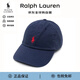 Ralph Lauren拉夫勞倫 棉質(zhì)斜紋棉布經(jīng)典運動(dòng)帽棒球帽 710548524 海軍藍  均碼