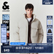 杰克·瓊斯（JACK&JONES）男裝25年秋冬季羽絨服男士短款保暖加厚寬松無帽蓄熱鴨絨棉外套 C63卡其色 XL （185）