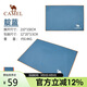 駱駝（CAMEL）戶外地席帳篷露營(yíng)墊加厚防水耐磨野餐墊牛津布防潮 A0S3H8101靛藍(lán)