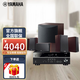 雅馬哈（YAMAHA）NS系列 木質(zhì)音箱套裝 家庭影院 5.1壁掛音響 環(huán)繞中置 RX-V385+P51+SW050胡桃木（5.1）