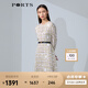 PORTS寶姿女裝春夏新款長袖設(shè)計感中長連衣裙LM8D052MPS174 米白色印花 L (8)