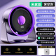 已接入米家APP】桌面靜音空氣循環(huán)扇usb可充電家用辦公室宿舍風(fēng)扇 戴森紫至臻款【米家操控百檔颶風(fēng)