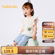 巴拉巴拉寶寶短袖套裝夏裝女童衣服兩件套2025時尚復(fù)古國風(fēng)萌208225119004