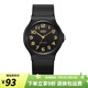 卡西歐手表 學(xué)生表簡(jiǎn)約防水石英小黑表 兒童中性表初高中生學(xué)生表 MQ-24-1B2