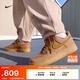 耐克空軍一號(hào)男子輕便運(yùn)動(dòng)鞋冬季板鞋NIKE AIR FORCE 1 CJ9179 200亞麻/麥黃/橡皮淺褐/黑 43