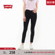 Levi's【商場(chǎng)同款】李維斯女復古revel緊身黑色牛仔褲74896-0026 黑色 26/26