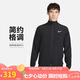 耐克NIKE男夏季立領(lǐng)夾克外套速干 健身訓(xùn)練 運動休閑 FB7500-010黑M