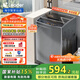 統帥（Leader）海爾智家出品 波輪洗衣機全自動(dòng) 10公斤大容量 升級除螨洗 羊毛洗 桶自潔 以舊換新 M958
