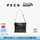 PECO961Cityhobo小號褶皺軟皮托特包單肩通勤手提包送女友禮七夕禮物 經典黑頭層樹皮皺小?，F貨