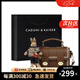 CADUNI KAISER牛皮包包女包百搭手提斜挎包輕奢單肩包生日七夕情人節(jié)禮物送女友 【棕色】送老婆高級實用 品牌小眾休閑洋氣手機(jī)包