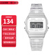 卡西歐（CASIO）小方塊簡(jiǎn)約復(fù)古防水電子學(xué)生表男女手表情人節(jié)禮物 F-91WS-7