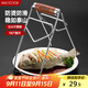 美廚（maxcook）碗碟夾 304不銹鋼廚房碗碟夾 取碗夾取盤(pán)夾取盤(pán)器提盤(pán)器 MCPJ8345