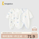童泰（TONGTAI）嬰兒連體衣春秋季純棉新生兒衣服初生寶寶蝴蝶哈衣爬服滿月服