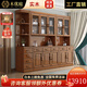 木優(yōu)庭實(shí)木酒柜簡(jiǎn)約現代餐邊柜家用餐廳儲物柜茶水柜客廳隔斷柜門(mén)廳柜 四門(mén)餐邊柜+抽屜邊柜