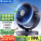 格力（GREE）空氣循環(huán)扇臺式風扇家用電風扇風寶遙控小風扇搖頭電扇渦輪換氣扇循環(huán)對流風扇FXT-1506Bg3