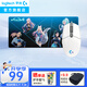 羅技（G）G102二代鼠標(biāo)有線電競鼠標(biāo)游戲鼠標(biāo)機械輕量化鼠標(biāo)人體工學(xué)RGB流光燈效宏編程吃雞 G102白色+KDA女團桌墊