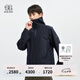 KOLON SPORT/可隆防水夾克 男子戶外運動徒步GORE-TEX 3L防風透濕外套 LHGJ4MTK55-BK 黑色 L 175/96A