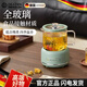 DEATKN德國2025高端小型煮茶壺一人辦公室多功能迷你電熱杯煮茶多用途 綠色智能款  六檔調節   0.6L 單壺+底座