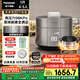 松下（Panasonic）【國家補貼】飯煲煲家用4-5人IH電飯煲多功能壓力電飯鍋智能預(yù)約煮飯鍋備長炭5升大容量SR-PE502-S