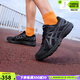 亞瑟士（asics）男鞋跑步鞋 2025秋季新款 JOG 100T 網(wǎng)面透氣寬楦防滑耐磨運(yùn)動鞋 /黑武士/4E寬楦 /曬圖退10 44 (280mm)