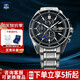 卡西歐（CASIO）男表EDIFICE商務(wù)太陽能石英表休閑簡約指針日韓男腕表送男友禮物 EFS-S510D-1A 太陽能動力