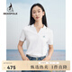 beanpole濱波 春夏新款女士甜美優(yōu)雅文藝風(fēng)POLO衫短袖T恤 白色 S 160/84A