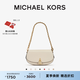 MICHAEL KORS邁克高仕 MK【檀健次同款】Mila 小號皮質(zhì)單肩斜挎腋下郵差包 奶白色 289 小號
