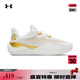 安德瑪（UNDERARMOUR）庫里Curry Splash 24 AP男女情侶運動籃球鞋3027262 白色101 42