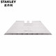 史丹利（STANLEY）梯形刀片19mm裁紙刀工業(yè)級美工刀雕刻刀片11-921H-22 10片裝