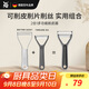 WMF德國福騰寶 不銹鋼多功能刮皮刀水果削皮刀去皮器2合1削皮器-黑色