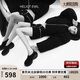 思加圖xHeliot Emil設(shè)計師聯(lián)名款女鞋EAI02CM4 暗夜黑 35