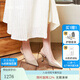 NINE WEST玖熙包頭女涼鞋細(xì)跟2025夏季新款淺口尖頭氣質(zhì)優(yōu)雅高跟鞋真皮 淺杏色 36